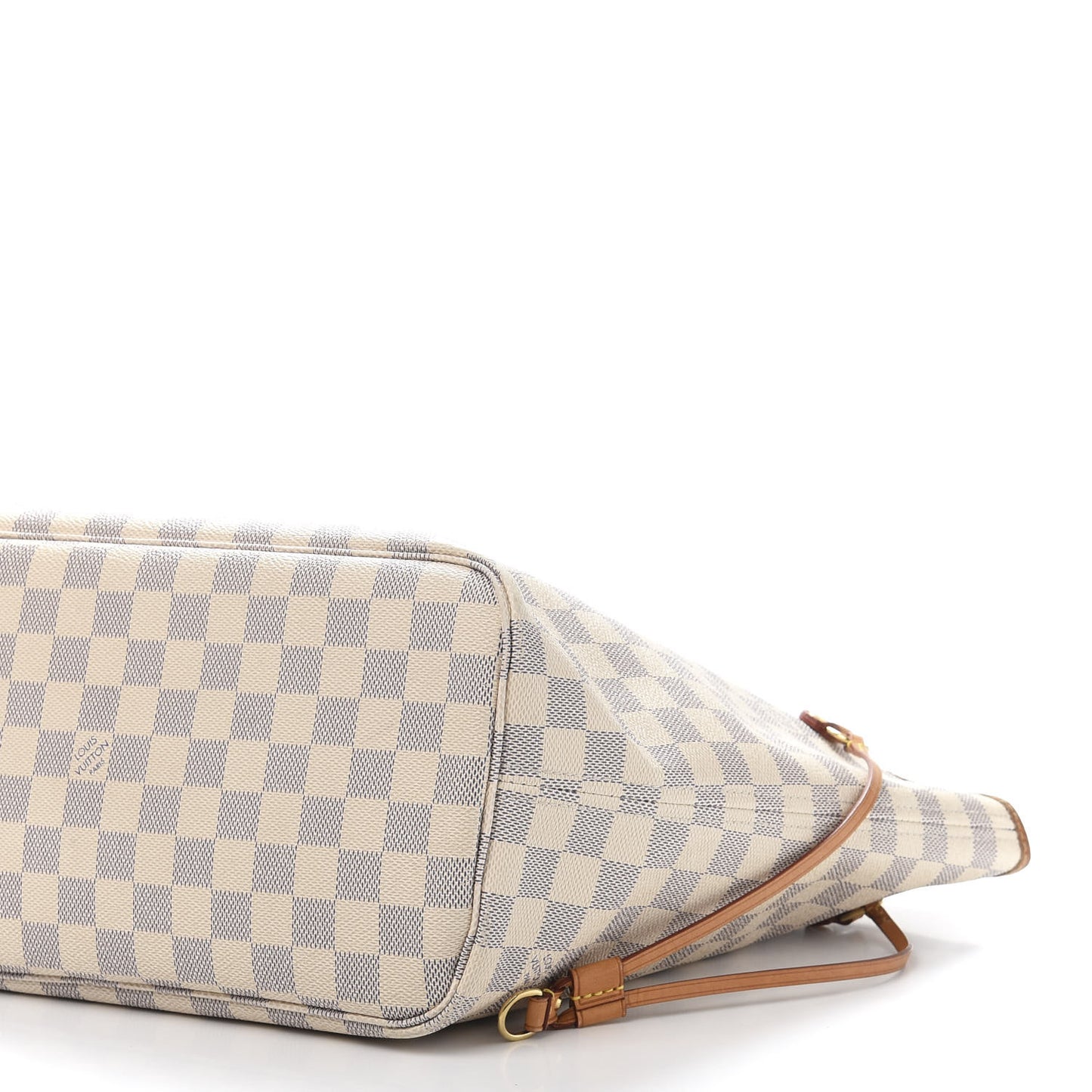 Damier Azur Neo Neverfull MM Rose Ballerine