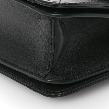 Chanel Calfskin Quilted Small Top Handle Flap Black 10 of 11