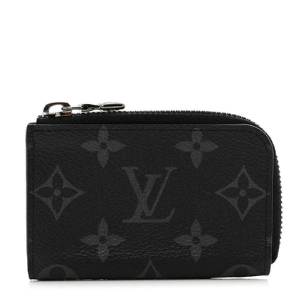 Louis Vuitton Monogram Eclipse Coin Purse 1 of 6