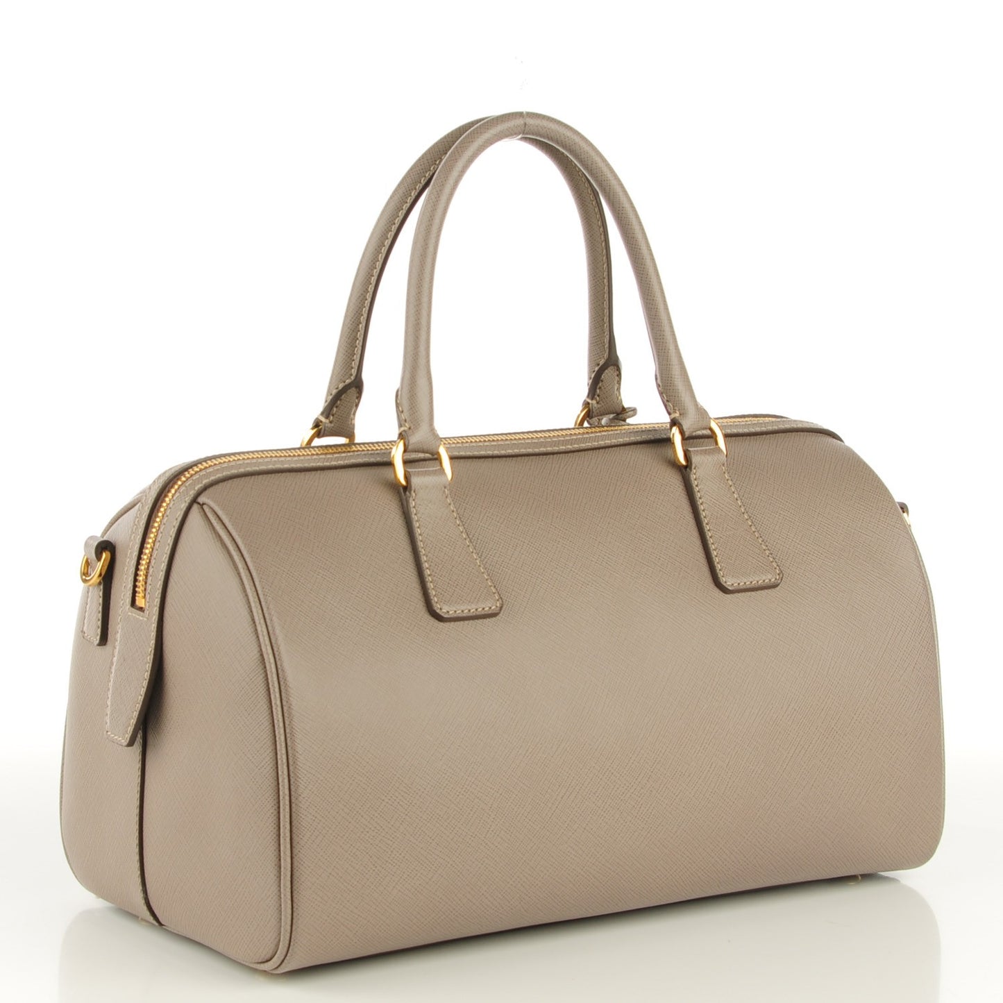 Saffiano Lux Bowler Argilla