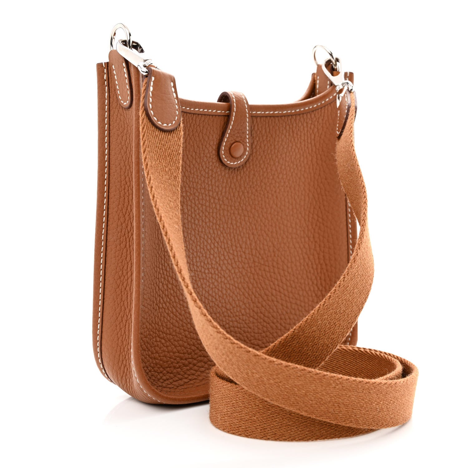 Hermes Taurillon Clemence Evelyne TPM Gold 3 of 11