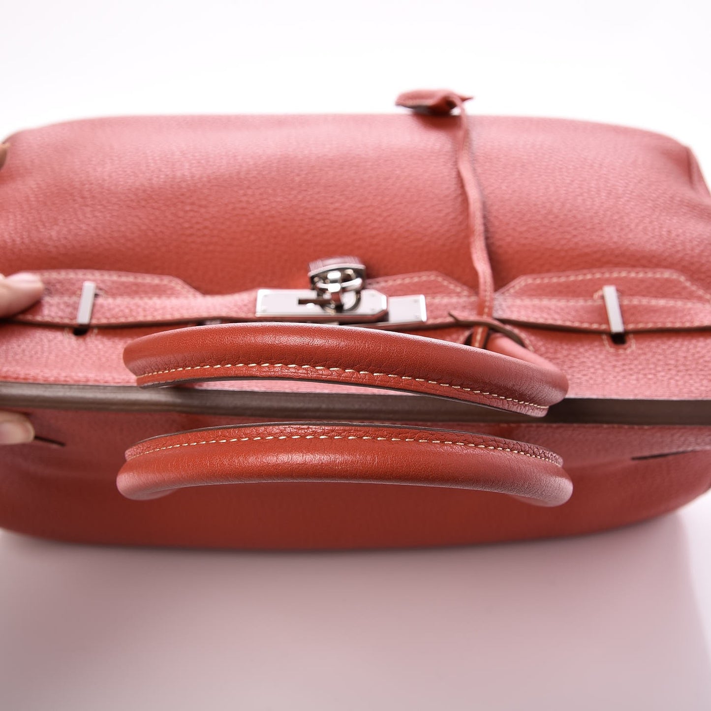 Taurillon Clemence Birkin 35 Sanguine