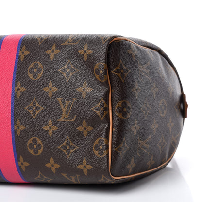 Louis Vuitton Monogram My LV Heritage Speedy 25 Fuchsia Violet 7 of 10