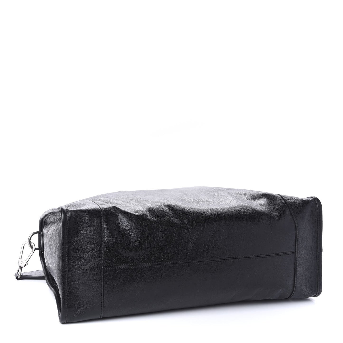 Fluffy Calfskin Morpheus Weekender Duffle Black