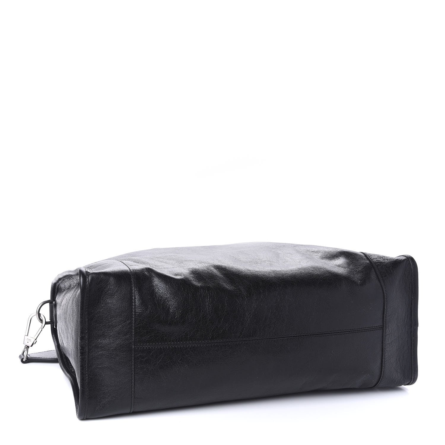 Gucci Fluffy Calfskin Morpheus Weekender Duffle Black 4 of 10