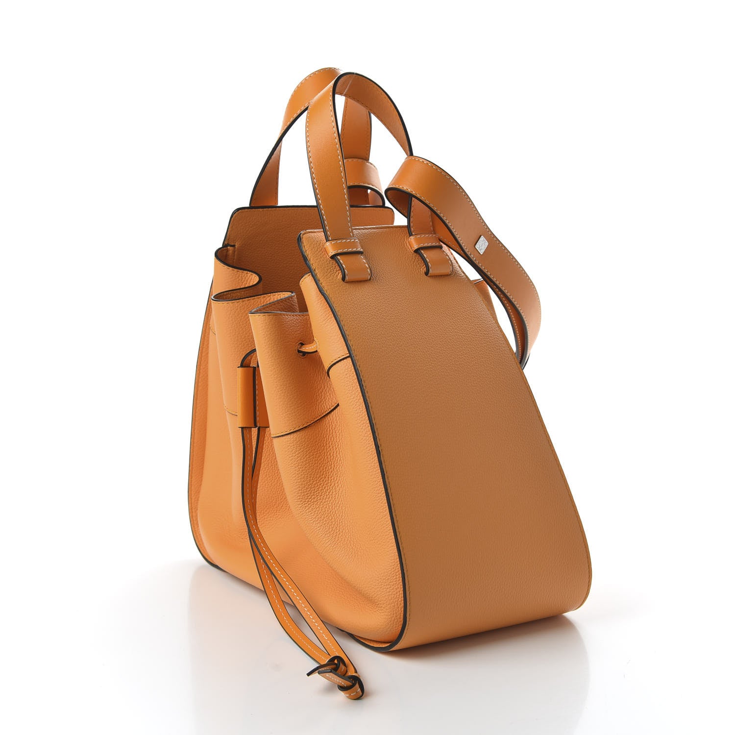 Loewe Calfskin Medium Hammock Shoulder Bag Mandarin 3 of 9