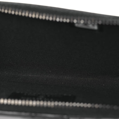 Chanel Lambskin Quilted Zip Card Holder So Black 5 of 11