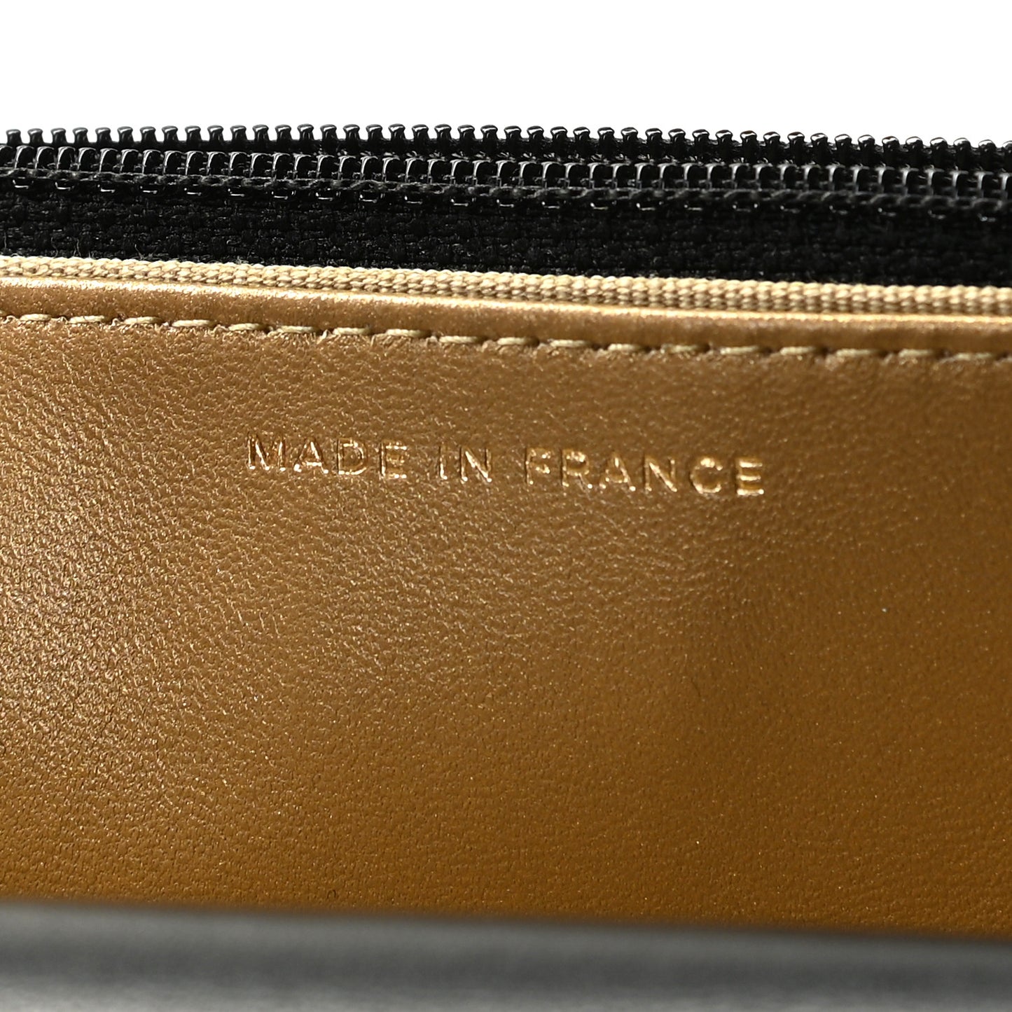Lambskin Quilted CC Pearl Crush Wallet on Chain WOC Black