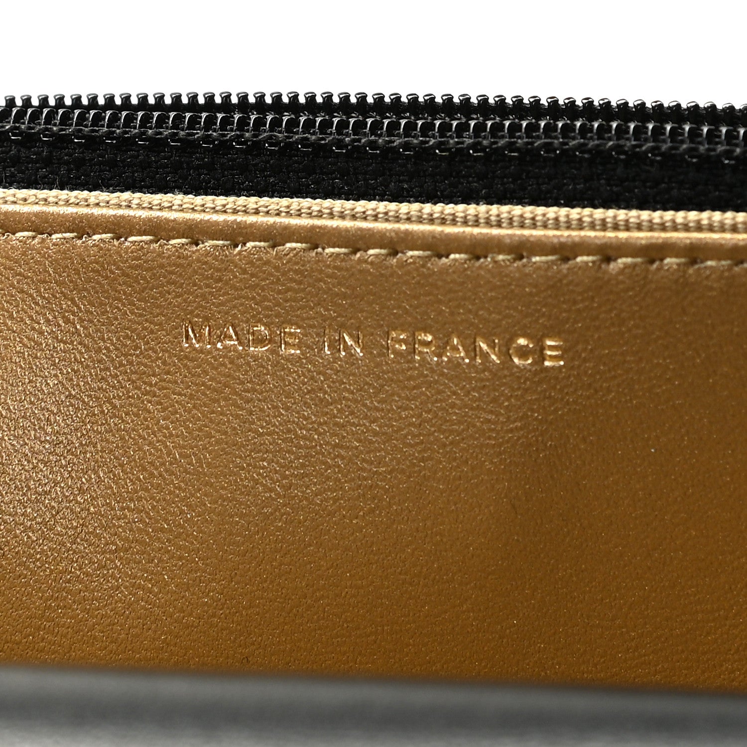 Chanel Lambskin Quilted CC Pearl Crush Wallet on Chain WOC Black 7 of 11