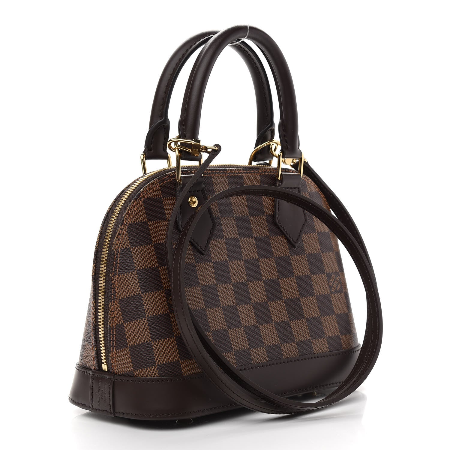 Louis Vuitton Damier Ebene Alma BB 3 of 8