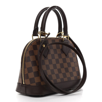 Louis Vuitton Damier Ebene Alma BB 3 of 8
