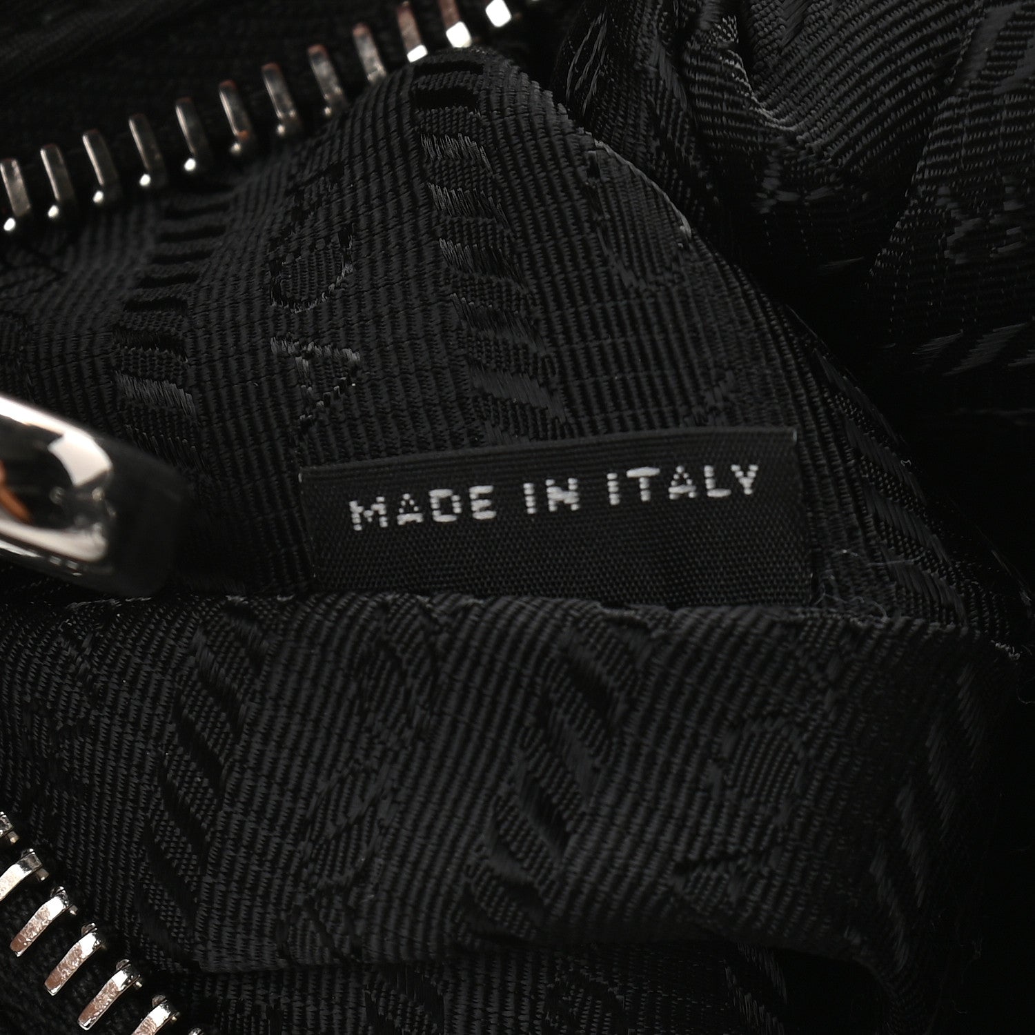 Prada Tessuto Nylon Saffiano Re-Edition 2006 Shoulder Bag Black 7 of 11