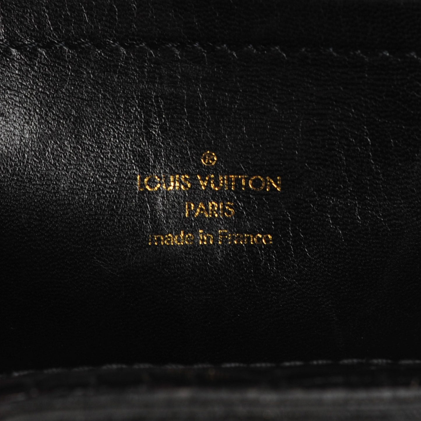 Alligator Monogram Charms Linda Scarf Bag Black