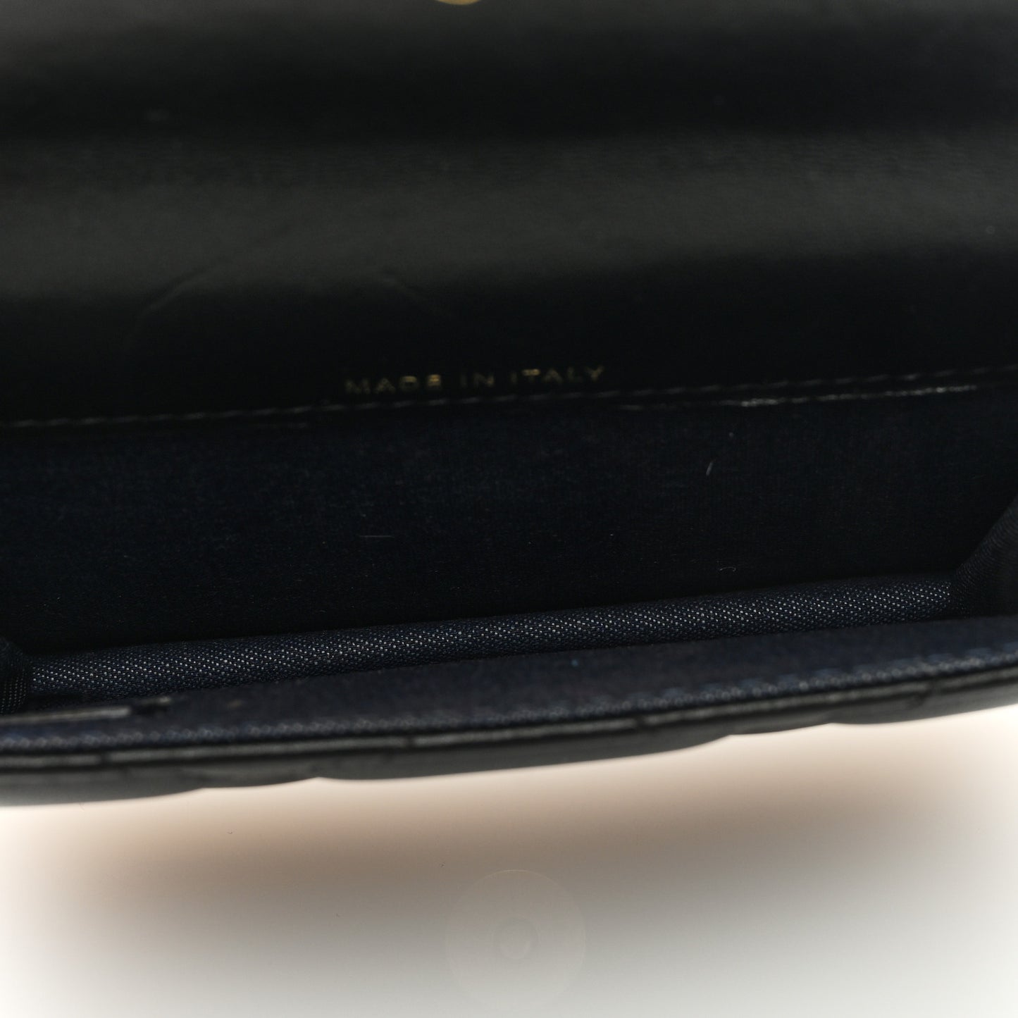 Lambskin Quilted Elegant Chain Mini Flap Belt Bag Black