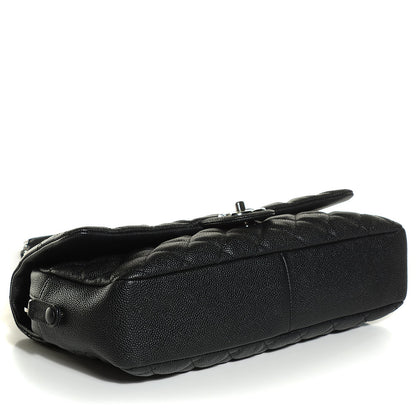 Chanel Caviar Quilted Jumbo Easy Flap Black 4 of 8