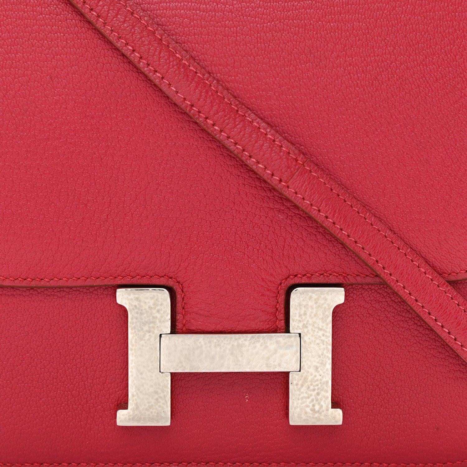Hermes Chevre Mysore Martelee Constance 18 Framboise 8 of 15