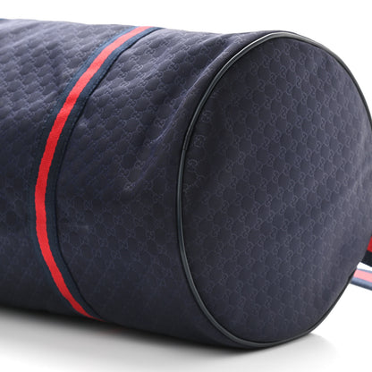Gucci Nylon Microguccissima Gym Bag Navy 10 of 10