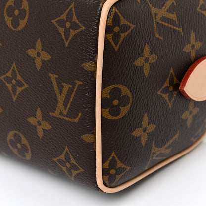Louis Vuitton Monogram Speedy Bandouliere 20 Black 9 of 11