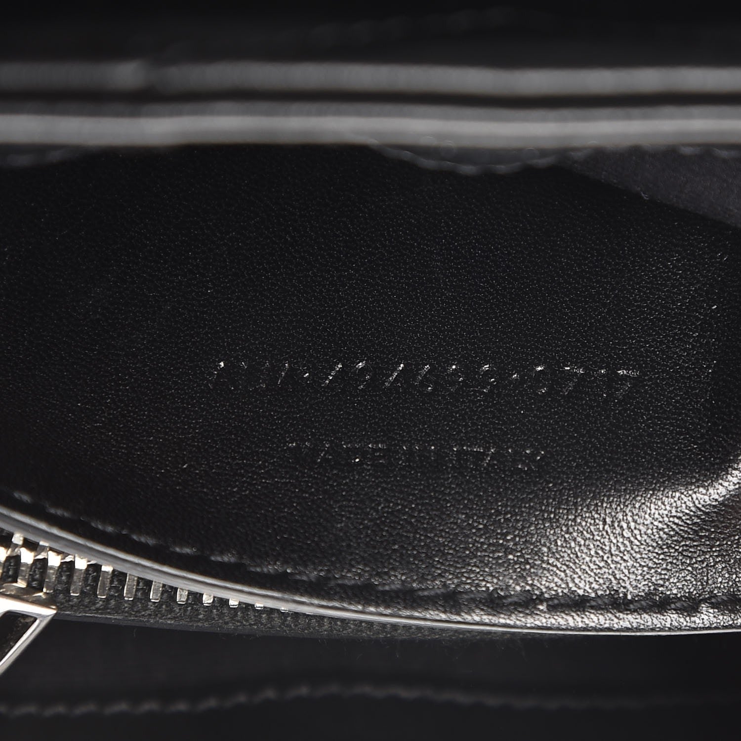 Saint Laurent Calfskin Y Quilted Monogram Small Loulou Chain Satchel Black 7 of 7