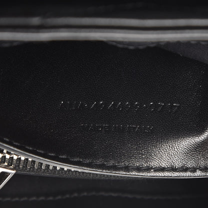 Saint Laurent Calfskin Y Quilted Monogram Small Loulou Chain Satchel Black 7 of 7