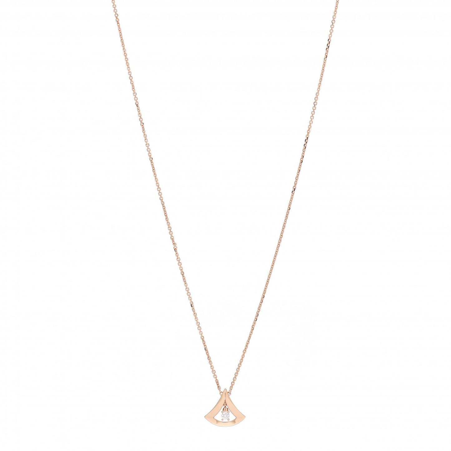18K Rose Gold Diamond Divas' Dream Openwork Necklace