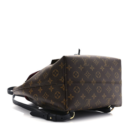Louis Vuitton Monogram Montsouris PM Black 4 of 10