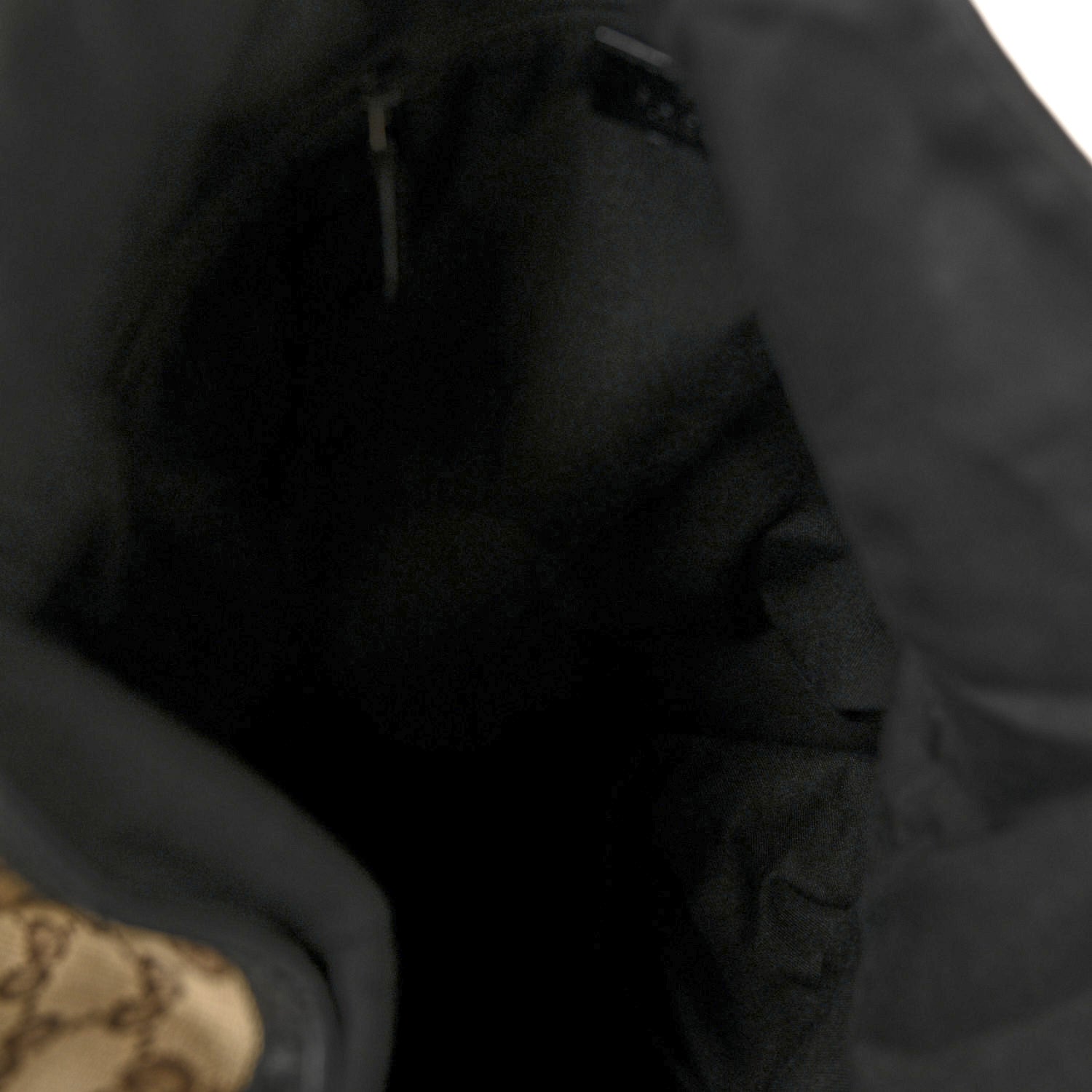 Gucci Monogram Large Full Moon Tote  Black 5 of 10