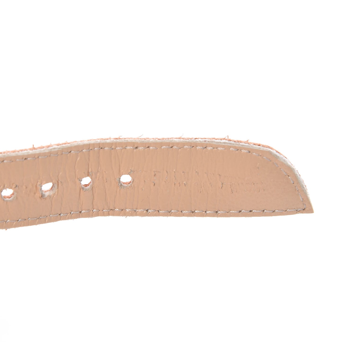 Calf Vegetale Neronna Flat Sandals 39.5 Natural