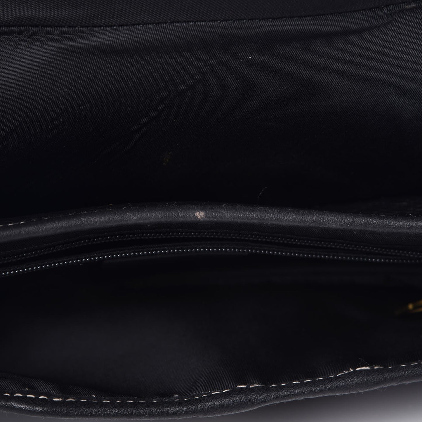 Calfskin Saddle Bag Black