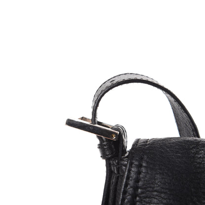 Fendi Nappa Elefante Baguette Black 10 of 12