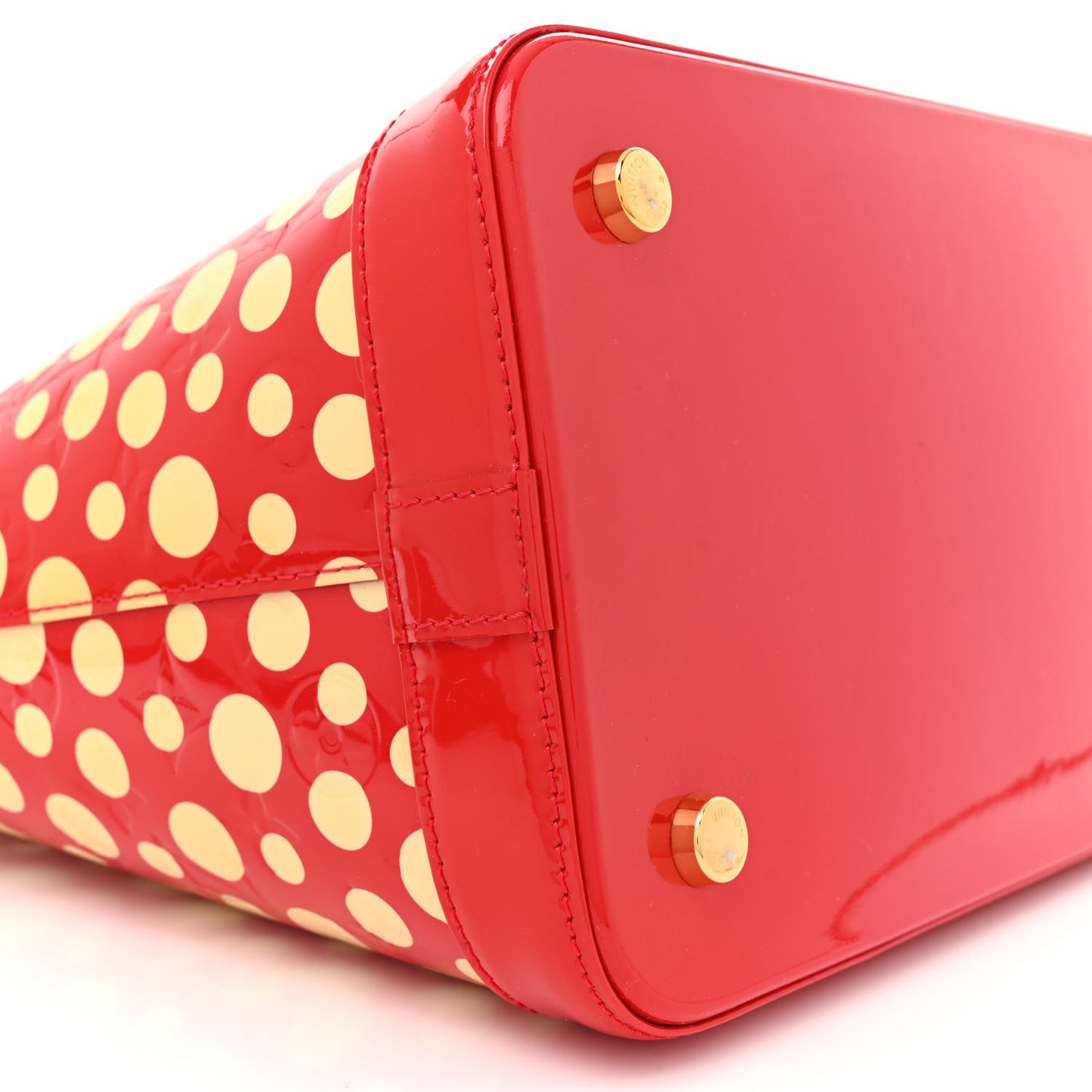 Vernis Kusama Infinity Dots Lockit MM Red