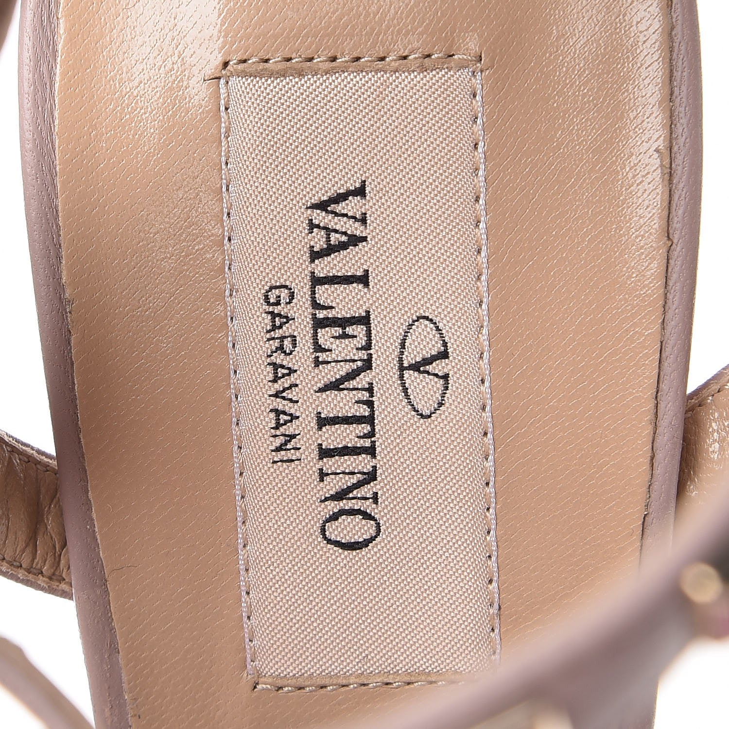 Valentino Garavani Patent Rockstud Ankle Strap Low Heel Pumps 37 Purple Poudre 7 of 10