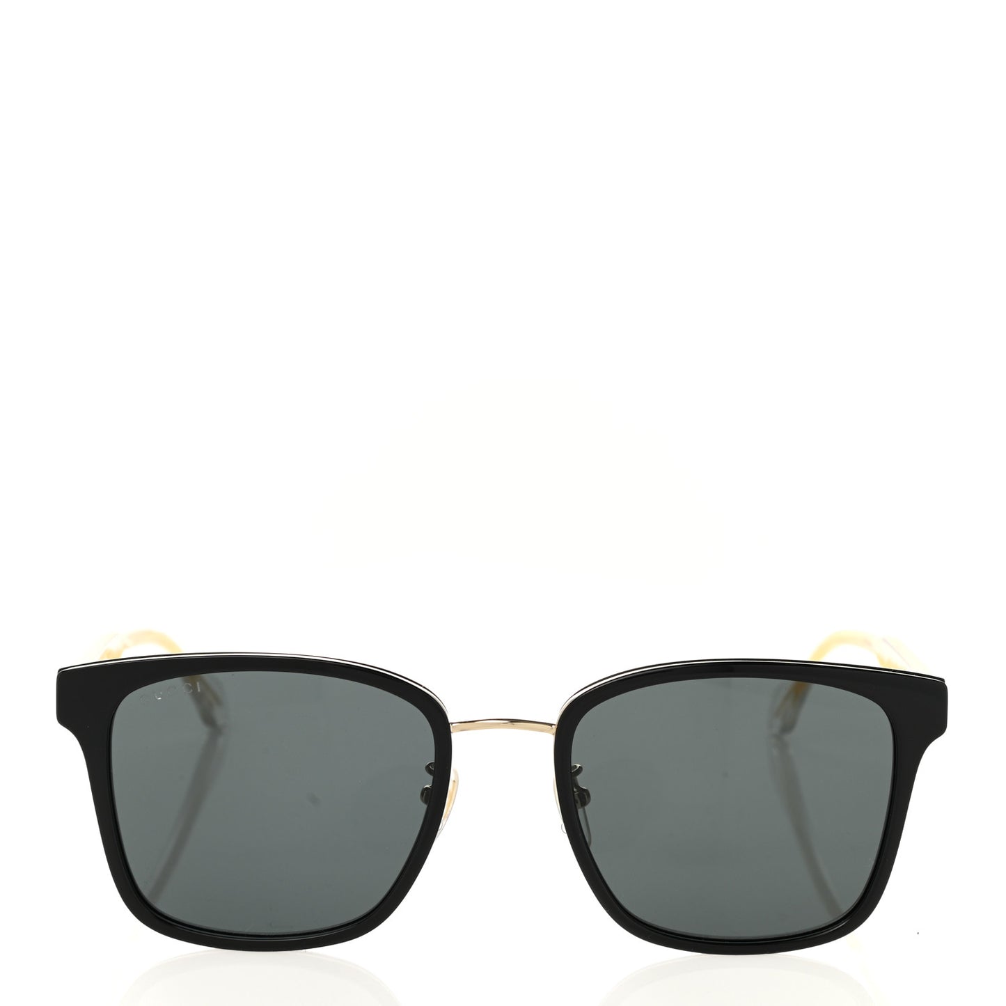 Acetate Specialized Fit Square Sunglasses GG0563SK Havana