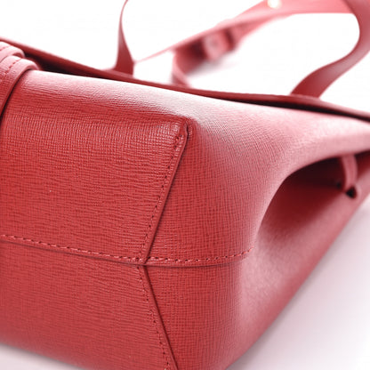 Mansur Gavriel Saffiano Mini Lady Bag Flamma 10 of 11