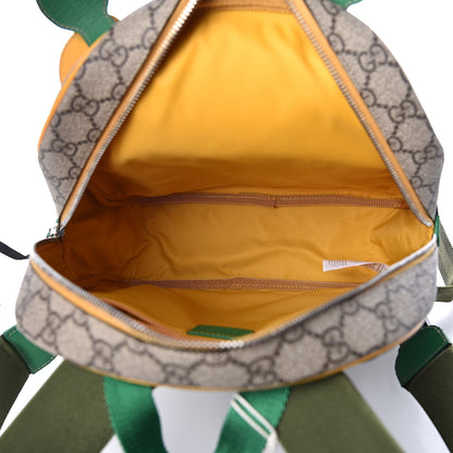 Gucci GG Supreme Monogram Kids Giraffe Backpack Ebony Multicolor 5 of 10