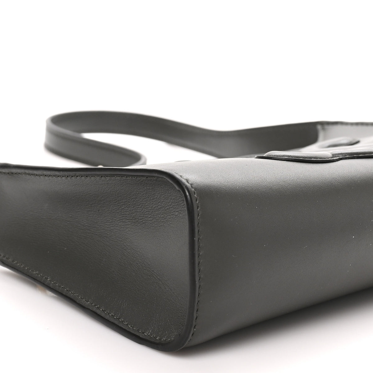 Smooth Calfskin Cuir Triomphe Shoulder Bag Dark Army