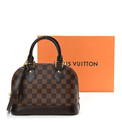 Louis Vuitton Damier Ebene Alma BB 12 of 12