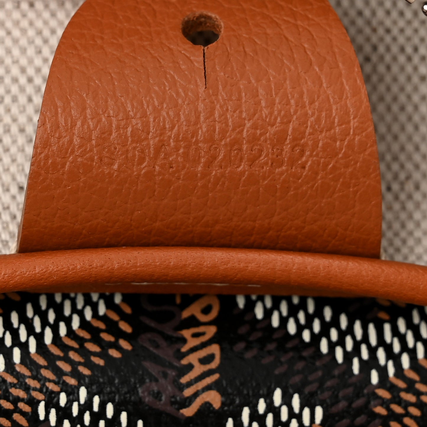 Goyardine Artois MM Black Gold