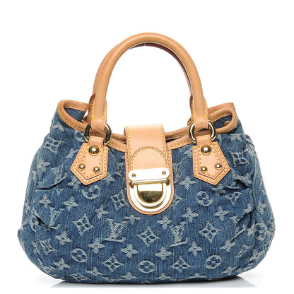 Louis Vuitton Monogram Denim Pleaty Blue 1 of 8