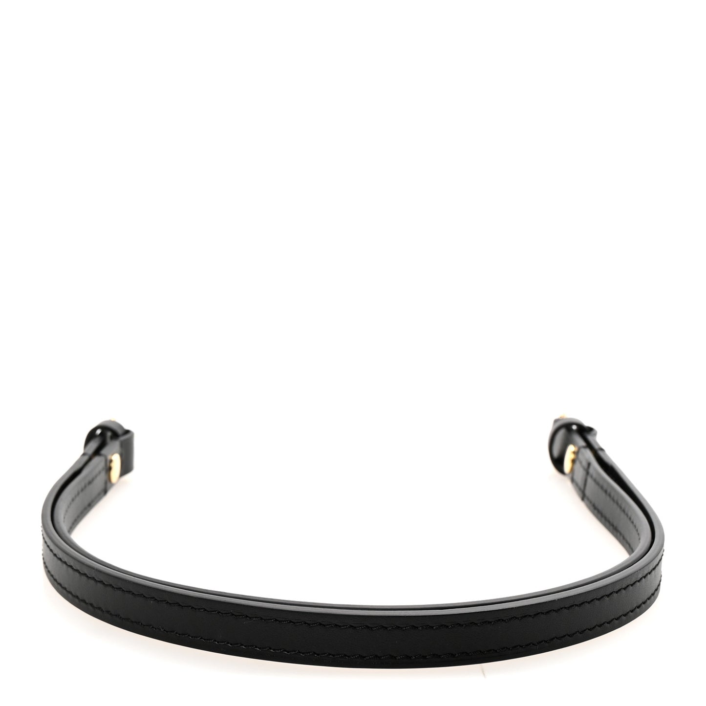 Calfskin Ivy Shoulder Strap Black
