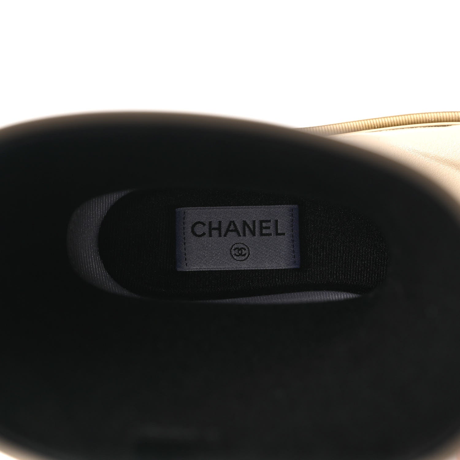 Chanel Caoutchouk CC High Boots 39 Dark Beige 8 of 8