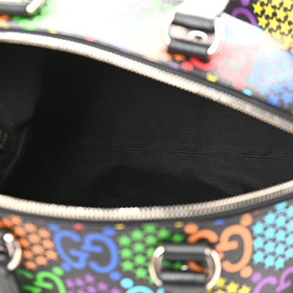 Gucci GG Supreme Monogram Psychedelic Duffle Backpack Black Multicolor 5 of 14