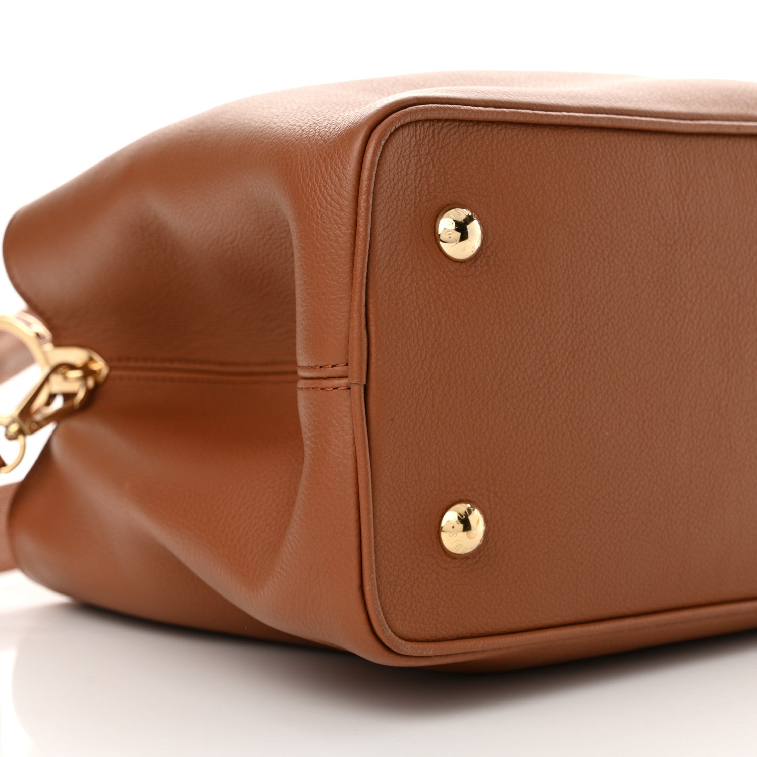 Louis Vuitton Taurillon Capucines GM Cognac 8 of 10