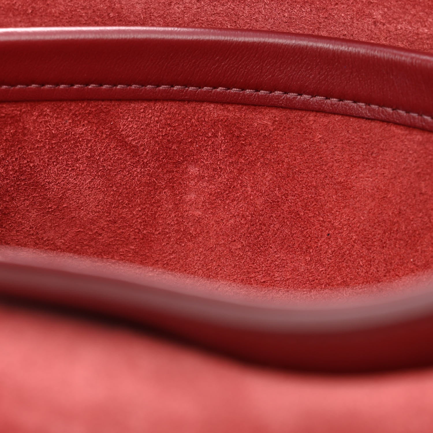 Celine Calfskin Large Soft 16 Bag Burgundy 13 of 16