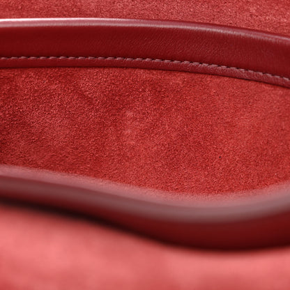 Celine Calfskin Large Soft 16 Bag Burgundy 13 of 16