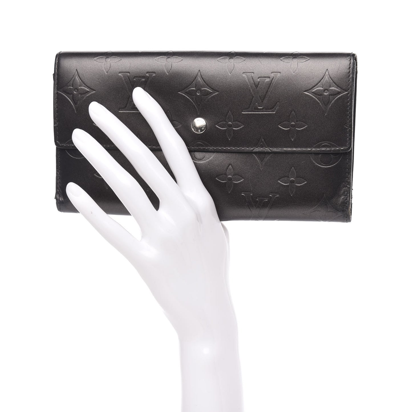 Mat Monogram Porte Tresor International Black