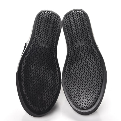 Hermes Calfskin Studded Lennox High Top Sneakers 41 Black 5 of 9