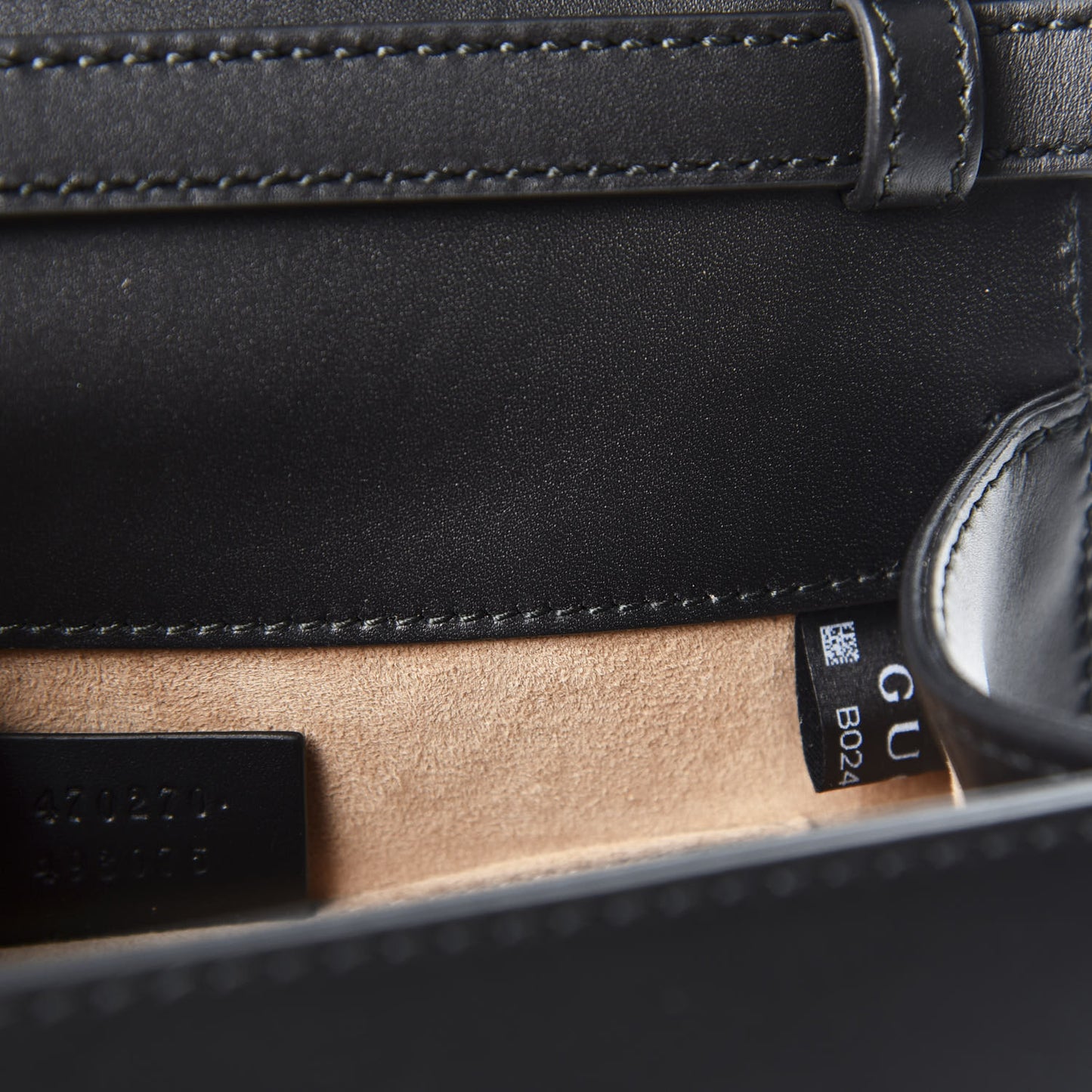 Calfskin Mini Sylvie Top Handle Bag Black