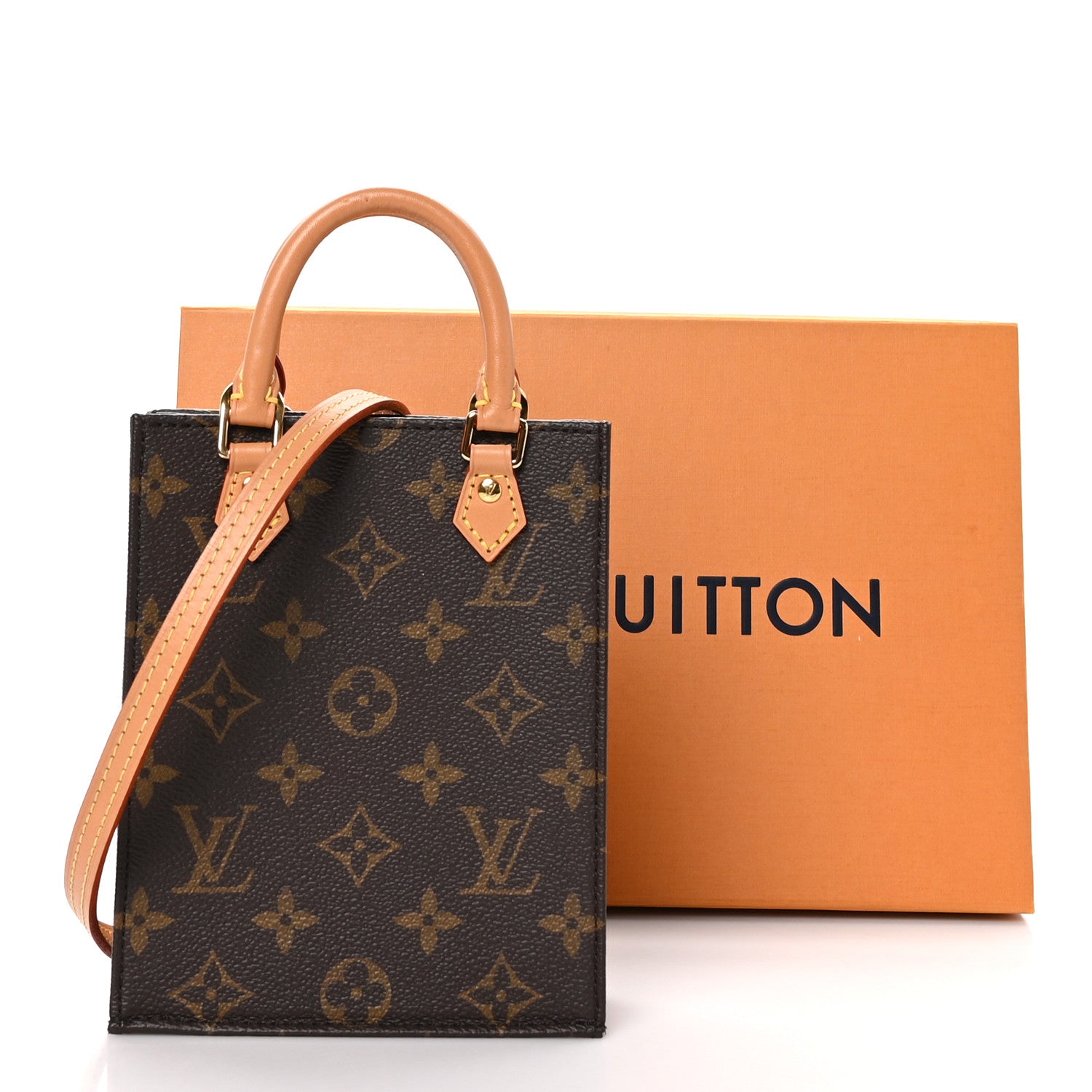Louis Vuitton Monogram Petit Sac Plat 10 of 10