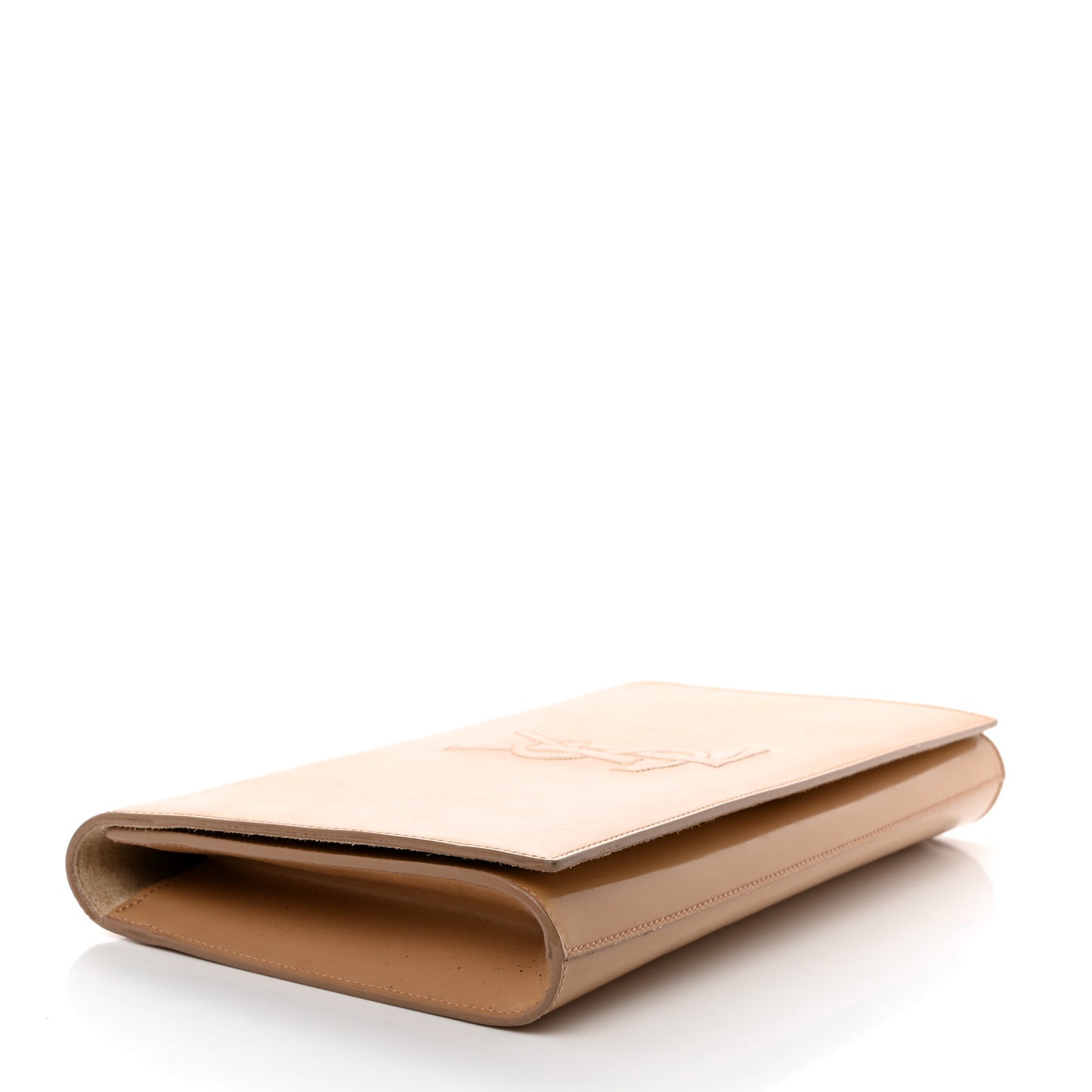 Patent Calfskin Monogram Large Belle De Jour Clutch Chair